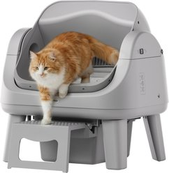 PetPivot AutoScooper 12 Lite Automatic Cat Litter Box, Steel slide 1 of 9