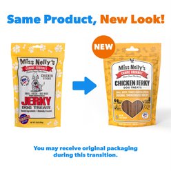 Miss Nelly's Canine Gourmet Chicken Sticks Jerky Dog Treats, 16-oz bag slide 2 of 9