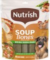 Rachael Ray Nutrish Soup Bones Premium Chicken & Veggies Flavor Dog Chews, 23.1-oz bag