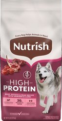 Rachael Ray Nutrish High Protein Beef, Potato & Peas Recipe with Venison & Lamb Dry Dog Food, 4-lb bag slide 1 of 8