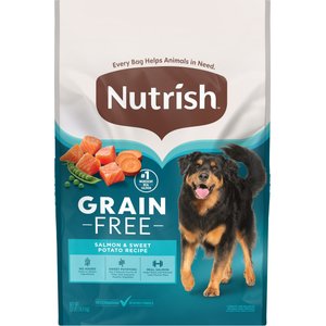 Rachael Ray Nutrish Grain-Free Salmon & Sweet Potato Recipe Dry Dog Food, 23-lb bag