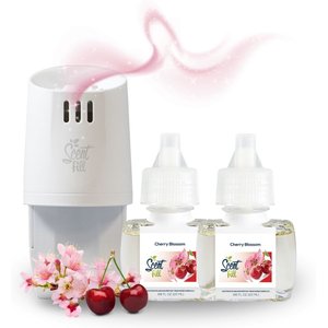 Scent Fill Cherry Blossom Plug In Dog Air Freshener Kit, 20-mL bottle, 3 count