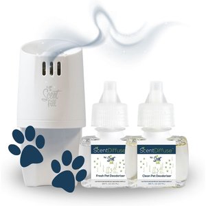Scent Fill ScentDiffuse Plug In Dog Air Freshener Kit, 20-mL bottle, 3 count