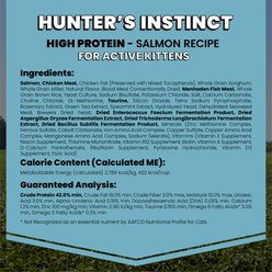 VICTOR Active Kitten Hunter's Instinct High Protein Salmon Recipe Dry Cat Food, 15-lb bag slide 2 of 9