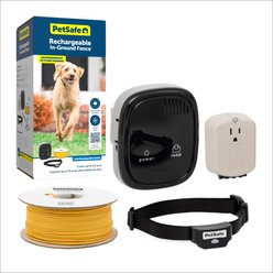 PetSafe Rechargeable In-Ground Fence for Dogs & Cats over 5lb, Waterproof Receiver Collar with Tone & Static Correction slide 1 of 5