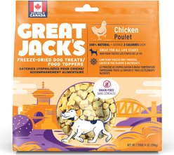 Great Jack's Freeze-Dried Chicken Dog Treats, 14-oz bag