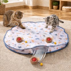 NonoPets Motion Activated Ball with Hunting Cover Cat Toy