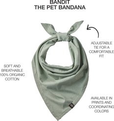 Pet Passion Sage Camo Dog Bandana, Sage Camo, Small, 3 count slide 2 of 4