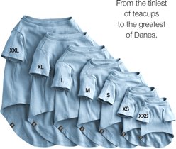Pet Passion Reversible Tee Dog Shirt, Blue Sand, Small, 2 count slide 2 of 7