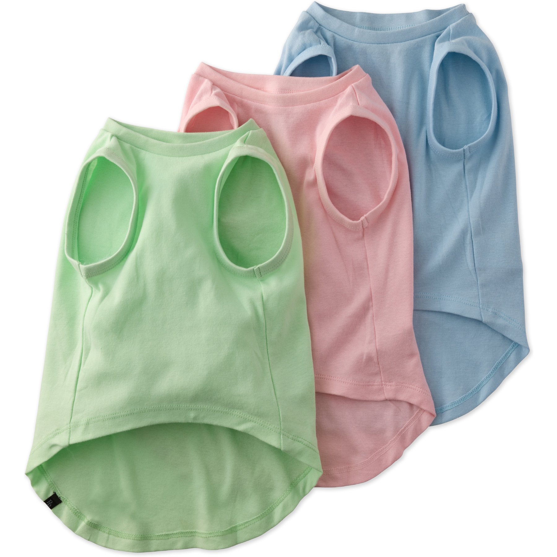 Pet Passion Pastel Pack Muscle Tee Dog Tank, X-Large, 3 count