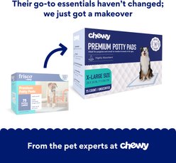 Chewy Made X-Large Premium Dog Training & Potty Pads (FORMERLY FRISCO), 28 x 34-in, Unscented, 75 count slide 2 of 9