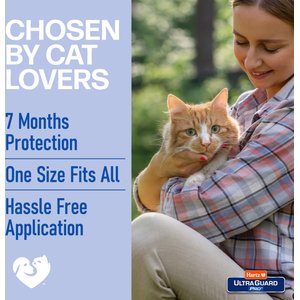 Hartz UltraGuard Pro Flea & Tick Collar for Cats, 1 Collar (7-mos. supply)