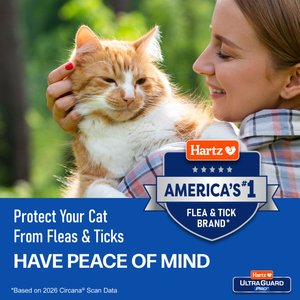 Hartz UltraGuard Pro Flea & Tick Collar for Cats, 1 Collar (7-mos. supply)