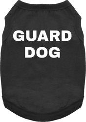 Doggie Design Guard Graphic Dog Shirt, Black, Small
