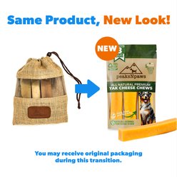 peaksNpaws Yak Milk Large Dog Value Pack Dog Chew Treats, 3 count slide 2 of 8