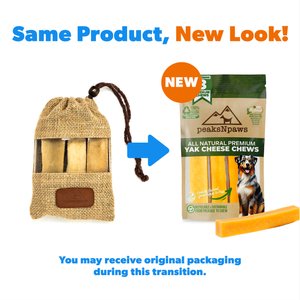 peaksNpaws Yak Milk Medium Dog Value Pack Dog Chew Treats, 3 count