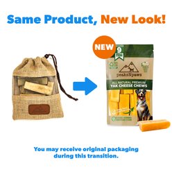 peaksNpaws Yak Milk Small Dog Value Pack Dog Chew Treats, 9 count slide 2 of 9