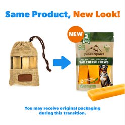 peaksNpaws Yak Milk Jumbo Dog Value Pack Dog Chew Treats, 3 count slide 2 of 8
