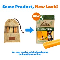 peaksNpaws Yak Milk X-Large Dog Value Pack Dog Chew Treats, 3 count slide 2 of 8