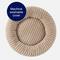 Show in main carousel: JOEJOY Washable Anti Slip Bottom Calming Donut Puppy, Dog & Cat Bed with Removable Zipper Cover, Beige, 23 x 23 x 8-in slide 4 of 9