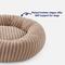 Show in main carousel: JOEJOY Washable Anti Slip Bottom Calming Donut Puppy, Dog & Cat Bed with Removable Zipper Cover, Beige, 23 x 23 x 8-in slide 3 of 9