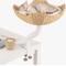Show in main carousel: Happy & Polly Flower-Shaped Desk Natural Woven Orthopedic Elevated Cat Bed slide 1 of 9