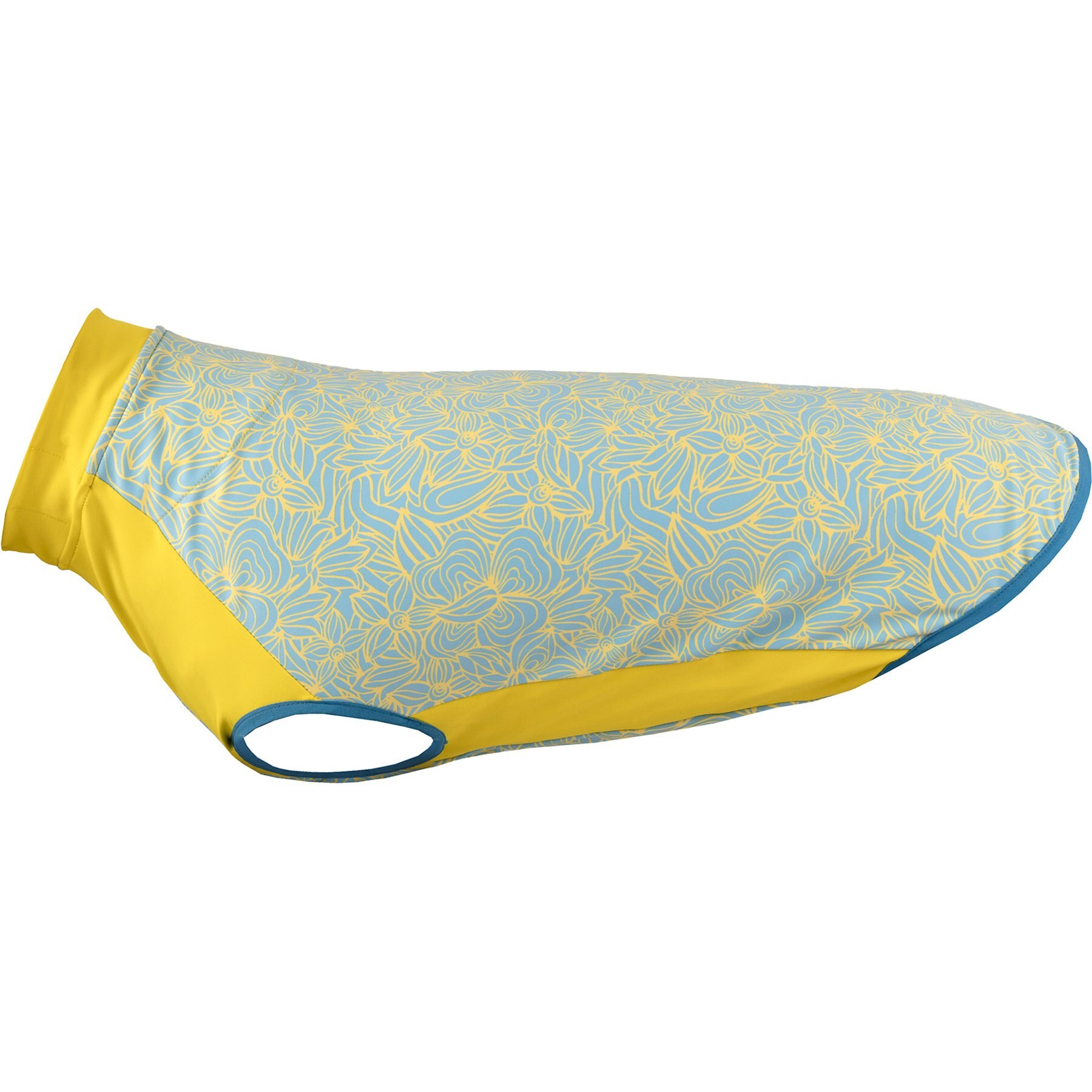 Body Glove Crystal Cool Accessories Floral Dog Cooling Shirt, Blue, XX-Large