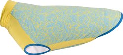 Body Glove Crystal Cool Accessories Floral Dog Cooling Shirt, Blue, Large