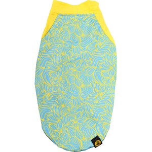 Body Glove Crystal Cool Accessories Floral Dog Cooling Shirt, Blue, Small