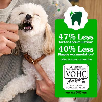 Show full view: Greenies Pumpkin Spice Flavor Adult Natural Dental Dog Treats, Teenie, 22 count slide 6 of 10