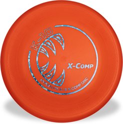 Hyperflite K-10 X-Comp Disc Dog Toy, Orange