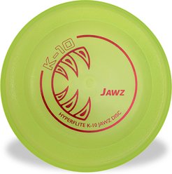 Hyperflite K-10 Jawz Disc Dog Toy, Lemon-Lime slide 1 of 8