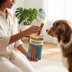 Wild Eats 10-inch Water Buffalo Flavor Collagen Retriever Style Cheek Rolls Hard Dog Chews, 3 count slide 2 of 4