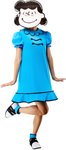 Peanuts: Lucy Adult Costume, Large
