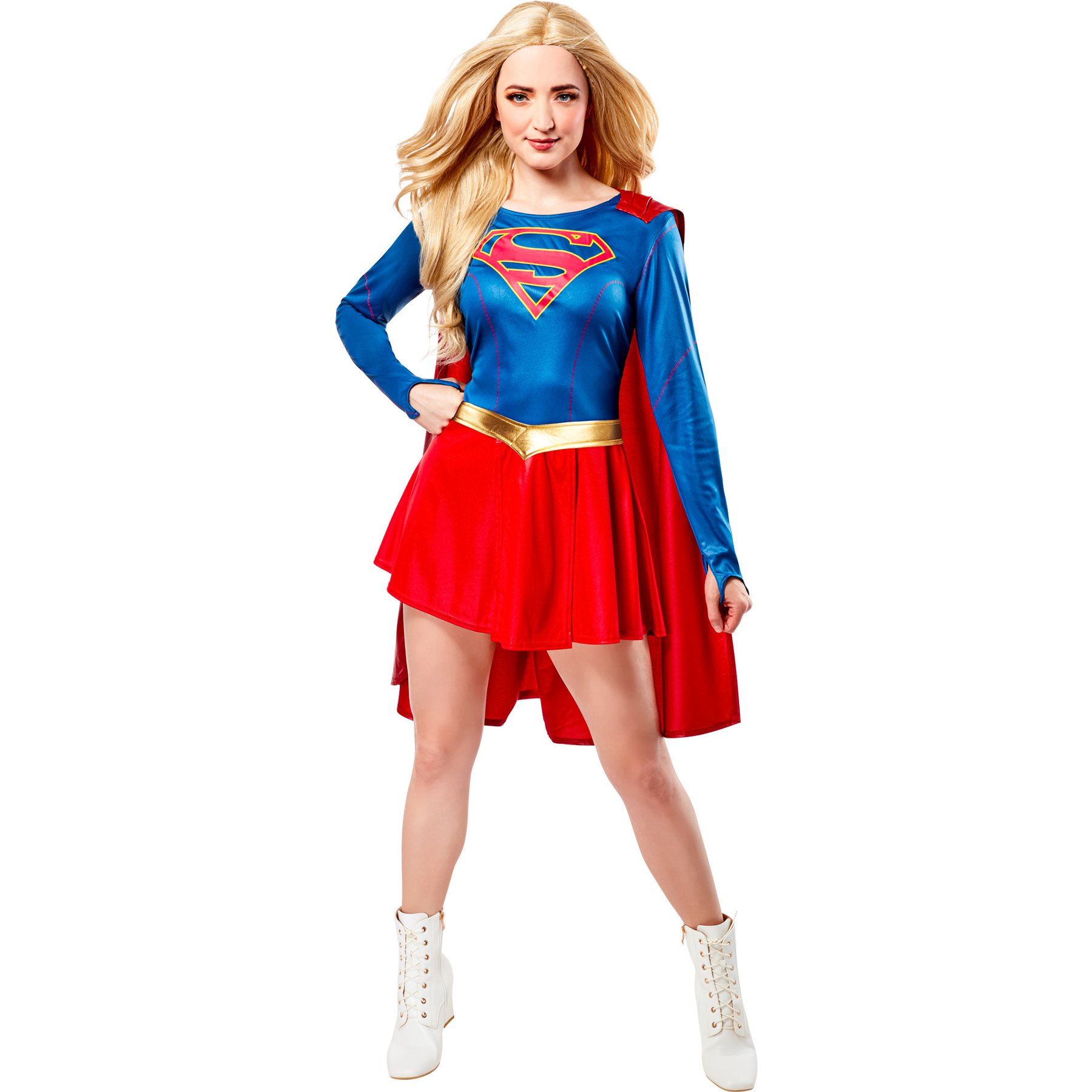 Rubie's Costume Company Supergirl TV Series: Supergirl Deluxe Adult Costume, Small
