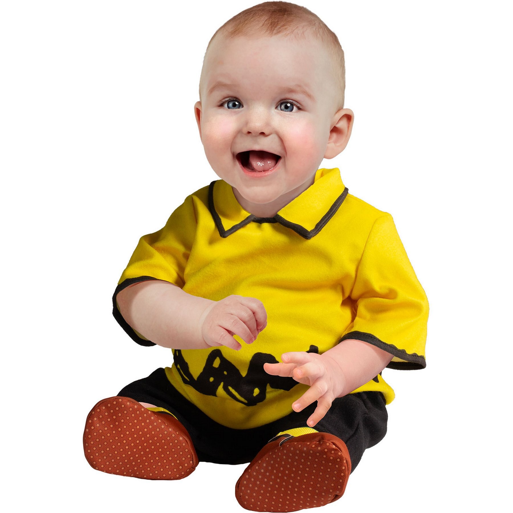 Rubie's Costume Company Peanuts: Charlie Brown Baby & Toddler Costume, 6-12 MO