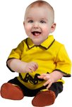 Peanuts: Charlie Brown Baby & Toddler Costume, 6-12 MO