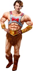 Rubie's Costume Company Masters of The Universe: He-Man Deluxe Adult Costume, Large