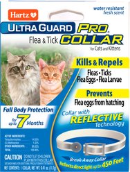 Hartz UltraGuard Pro Flea & Tick Collar for Cats, 1 Collar (7-mos. supply)