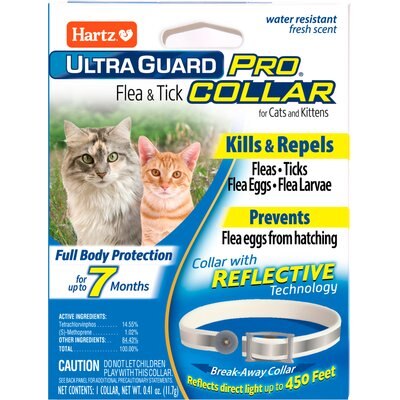 Hartz Hartz UltraGuard Pro Flea & Tick Collar for Cats, 1 Collar (7-mos. supply)