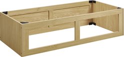 Unipaws Stacker for Reptile Terrarium, Honey Oak Finish, 47-in