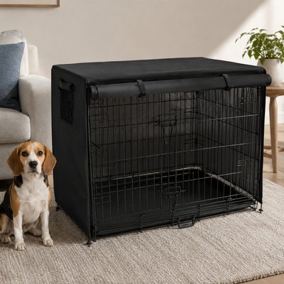 NonoPets NonoPets Waterproof Dog Crate Cover, 13.5 x 7.3 x 2.8-in