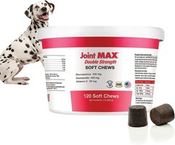 Joint MAX Double Strength Soft Chews for Dogs, 120 count