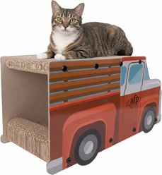 allforpaws Pick Up Truck Cat Toy with Catnip, Multicolor, 22 x 9.1 x 11.8-in slide 2 of 6
