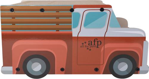 Show full view: allforpaws Pick Up Truck Cat Toy with Catnip, Multicolor, 22 x 9.1 x 11.8-in slide 6 of 6