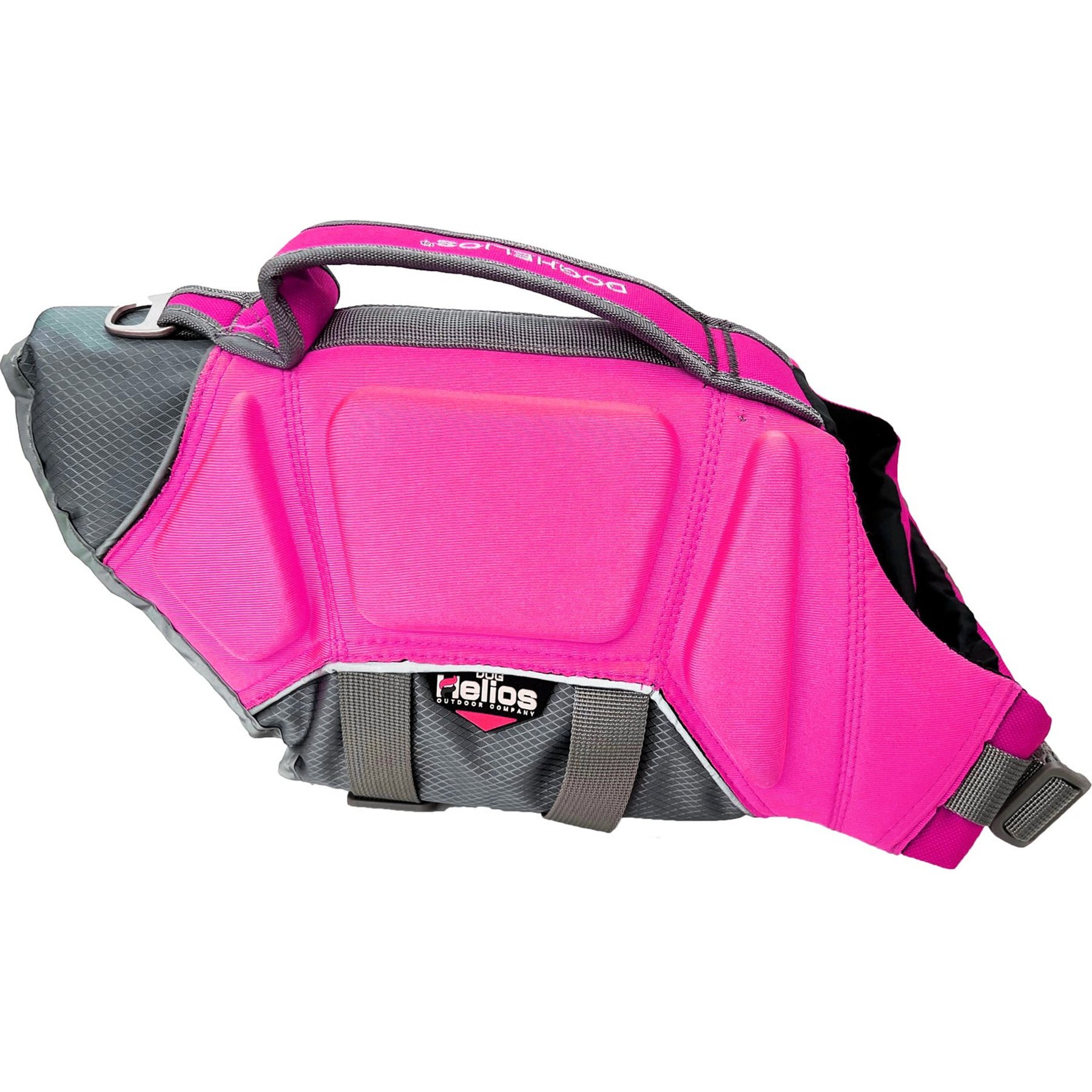 Dog Helios Tidal Guard Reflective Dog Life Jacket, Pink, Large