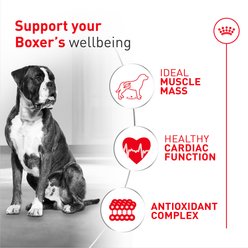Royal Canin Breed Health Nutrition Boxer Adult Dry Dog Food, 30-lb bag slide 2 of 9