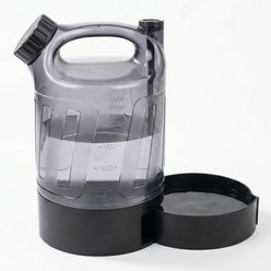 allforpaws Travel Portable Dog Waterer, Black, 10.8 x 6.3 x 7.1-in