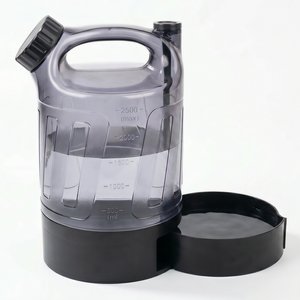 allforpaws Travel Portable Dog Waterer, Black, 10.8 x 6.3 x 7.1-in