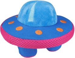 HugSmart UFO Nylon Plush Squeaky Dog Toy, Small/Medium slide 1 of 5